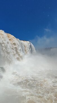 Cataratas do Igua&ccedil;u em F&oacute;z do Igua&ccedil;u, Paran&aacute;, Brasil