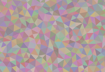 Soft pastel low poly abstract geometric background with triangle shapes and gradient colors