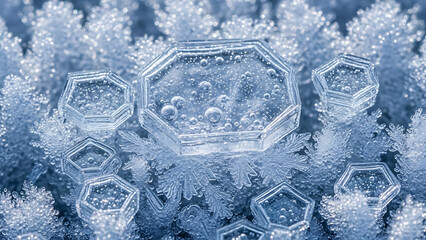 Ice crystals