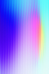 Vibrant holographic stripe background with colorful gradient