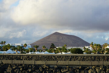 Volcano, sunset, november 2025, puerto del carmen, lanzarote, canary islands, travelling, europe, spain
