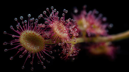 Fototapeta premium Vibrant Venus Flytrap Cluster