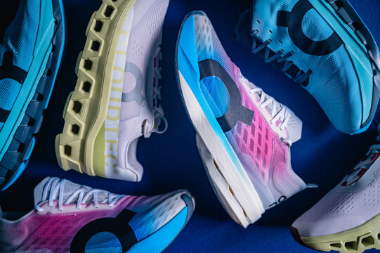 Running Background Featuring On Cloudboom Strike, Cloudflow 5, and Cloudmonster &mdash; A New Generation of Road Shoes with Advanced CloudTec and Speedboard Technology