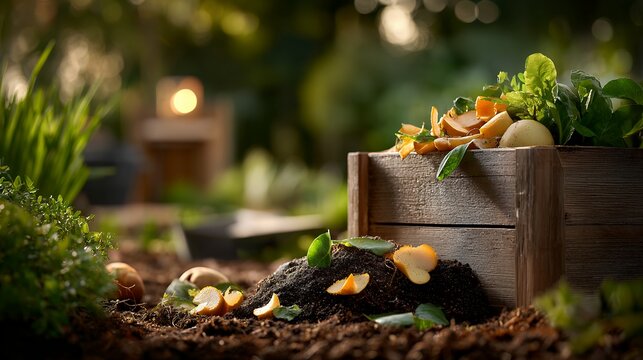 Outdoor composting techniques for an eco-friendly lifestyle - Powered by Adobe