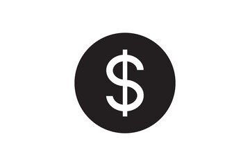 Dollar Coin Solid Icon