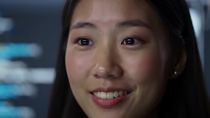 Woman in control room. - Powered by Adobe