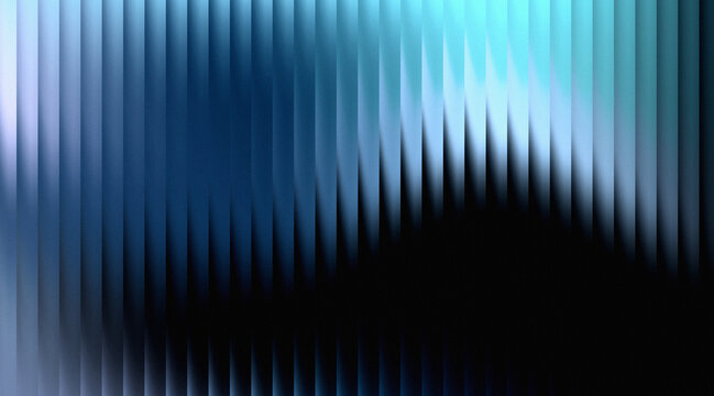 Blue geometric abstract background with vertical textured stripe