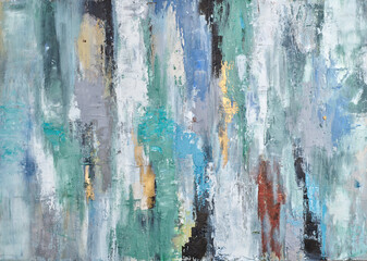 Abstract artwork with dynamic lines and soft colors, creating a harmonious and modern composition, perfect for contemporary interior design and artistic projects