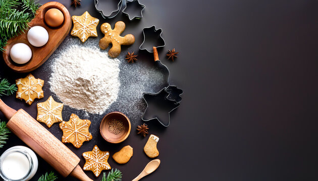 Plätzchen backen Weihnachten