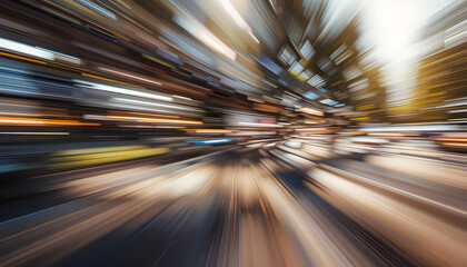 Speed motion blur