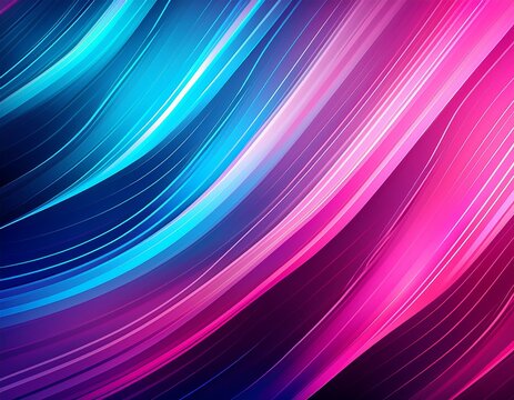 diagonal abstract background with pink and blue gradient streaks