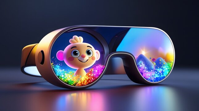  Augmented Reality (Shining Glasses) - Powered by Adobe