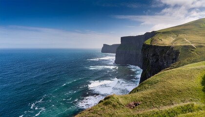 coastal cliffside landscape