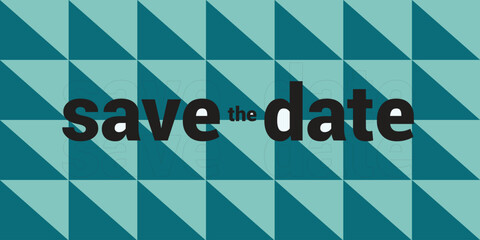 Save the date banner. Can be used for business, marketing and advertising. logo graphic design of event summit made for Technology and upcoming events. Vector EPS 10	