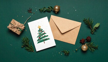 Naklejka premium Świąteczne życzenia