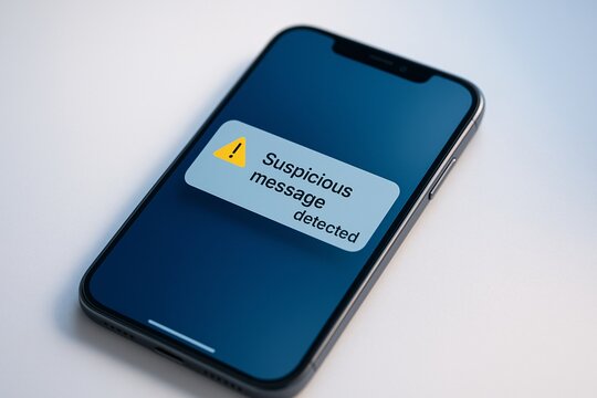 Smartphone Alert Notification for Suspicious Message Detection