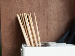 Chopsticks drying, chopsticks basket, cutting board

