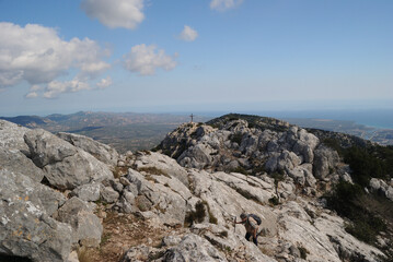 Veduta delle creste del Monte Tuttavista