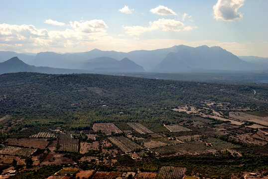 Veduta del Supramonte dal monte Tuttavista