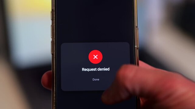 Man Uses Two Factor Authentication to Authorize Application Access Basic Enterprise Information Securtity Concept - 2FA MFA Mobile App