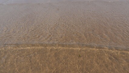 Beach and Fresh Water in the Gower Peninsula, Wales