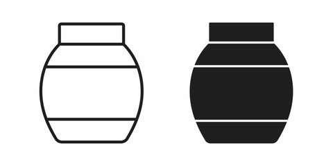 Jar icons. High-quality vector designs