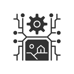 AI Image Generator With Gear Icon