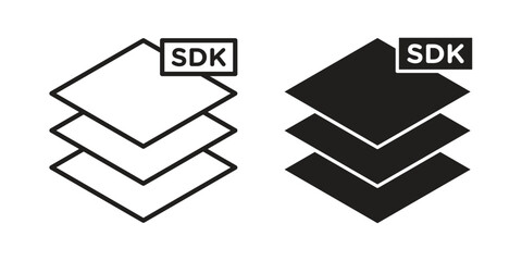 SDK icons. High-quality vector designs