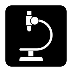 Biology vector, clip art, and symbol. Flat design of  biology concept and simple design