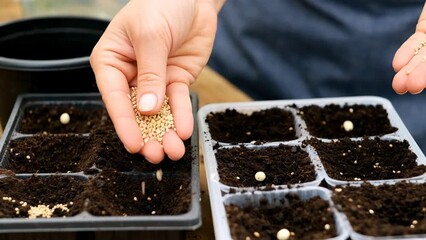 Planting Seeds in Soil for Gardening Success