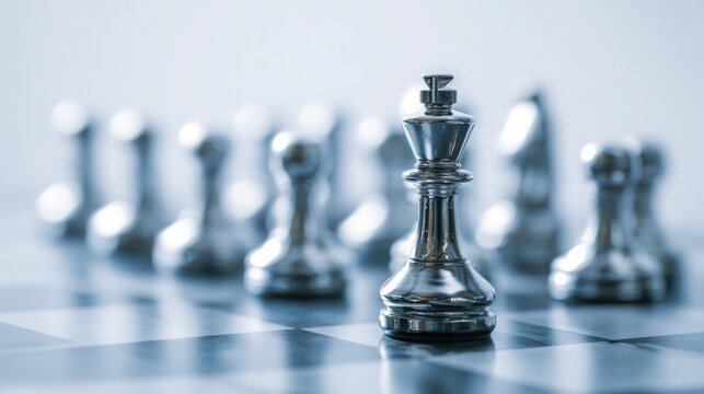 A detailed chess piece representing strategy and skill with a classic design for game enthusiasts and collectors alike