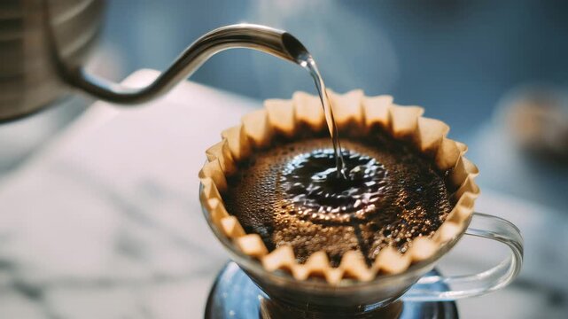 ハンドドリップで淹れる至福のコーヒー