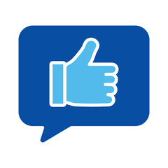 Like In Blue Style, Vector Illustration