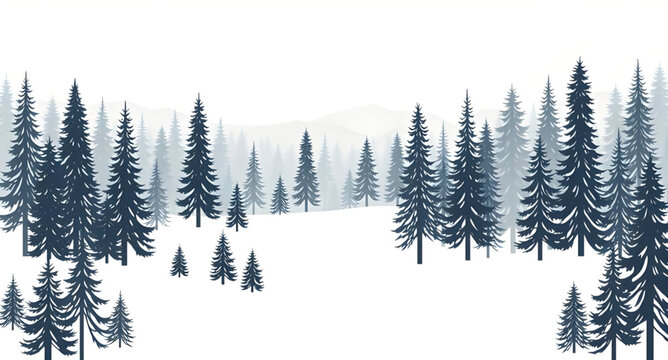 winterwood,forestview,cartoonscene,backgroundart,snowtrees,pinetops,fircrown,naturelook,coldair,frostbite,icecrystal,whitespace,bluetone,mountainedge,outdoorland,wildforest,seasonart,holidaymood,decem