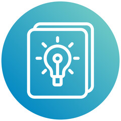 Case Study Icon Mini Illustration Icon. Use For Modern Concept, Print, Ui, Ux Kit, Web And App Development. Vector Related To Office, Education, Examination And More