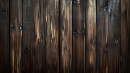 Obraz premium Textured dark wooden grid pattern with deep brown tones.