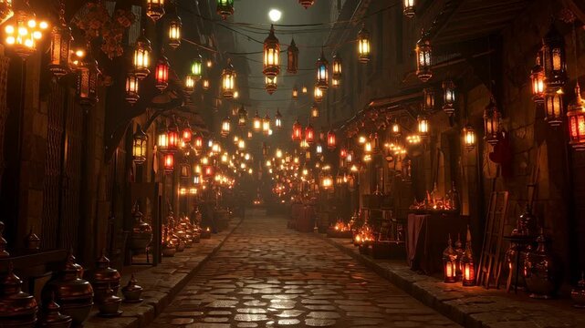 Walk Through The Most Beautiful Lantern Street In The World
