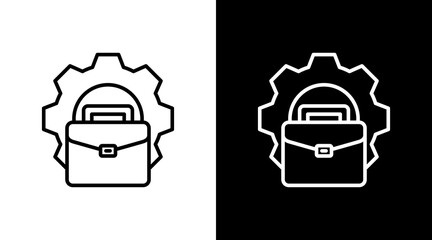 Project Portfolio With Icon Set Design