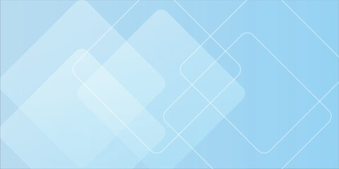 Blue Abstract Geometric Background With Overlapping Diamond Shapes for Modern Design
