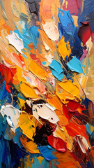 Hintergrund Kunstwerk Bunt