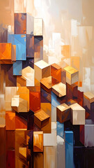 Hintergrund Kunstwerk bunt