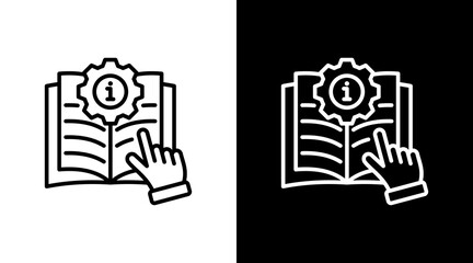 Instructions With Icon Set Design