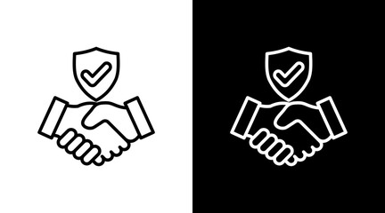 Trust With Icon Set Design