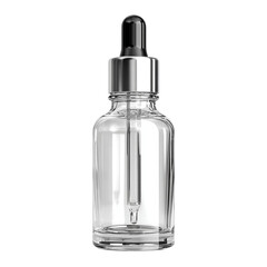 Naklejka premium Glass Dropper Bottle 3D – Beauty & Skincare Product Mockup