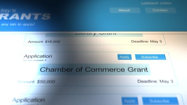 Generic Non-Profit Grant Application Website