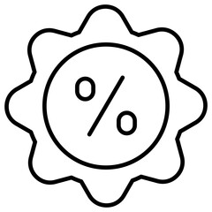 Discount Outline Icon