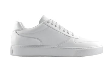 Clean 3D Sneaker Mockup – Side Profile on Transparent Background