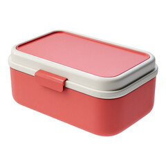 Stylized Bento Box Graphic – Asian Food Container on Transparent Background