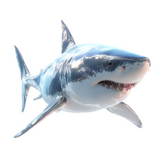 Aquatic Biomimetic Shark Camera – High-Tech Marine Drone Isolated