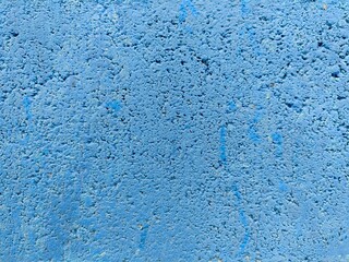 Obraz premium water drops on blue surface